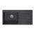 Zlewozmywak Reginox BREDA 10 PRAWY BLACK SILVERY